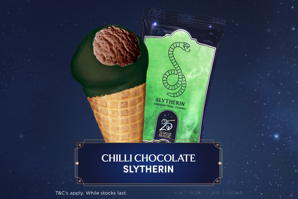Slytherin Chilli Chocolate Choc Top