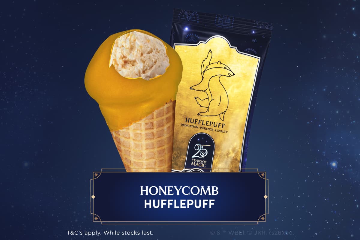 Hufflepuff Honeycomb Choc Top